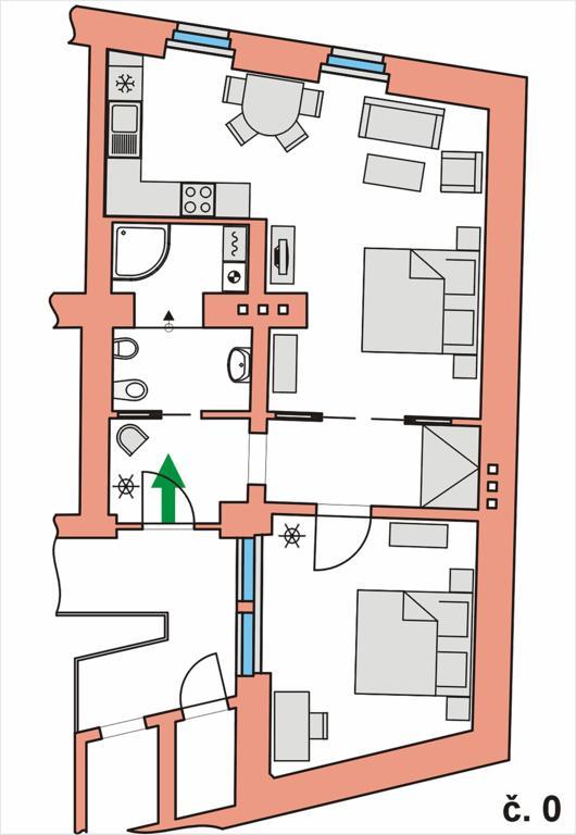 Apartment No 0A Anenska 13 - Stare Mesto プラハ エクステリア 写真